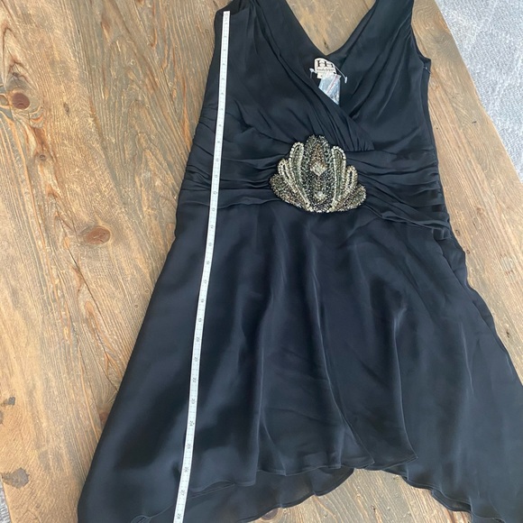 NWT-HH haute hippie Black Chiffon Dress - Picture 7 of 16